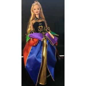 1997 Barbie Midnight Princess Doll Special‎ Edition Blonde Jewel Gown Mattel